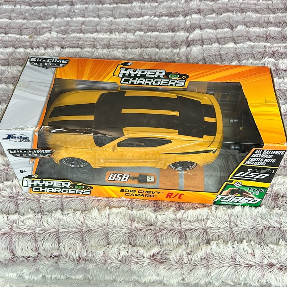 Jada Big Time Muscle Hyper Chargers 2016 Chevy Camaro remote control